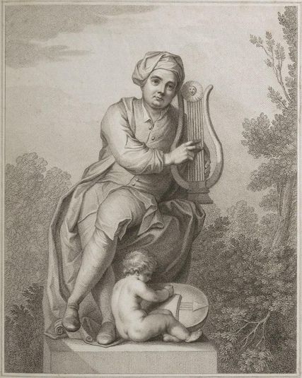 Handel for Dr Arnold's edition of Handel's works : from the statue in Vauxhall Gardens