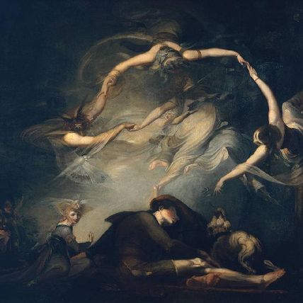 The Shepherd's Dream, from 'Paradise Lost'