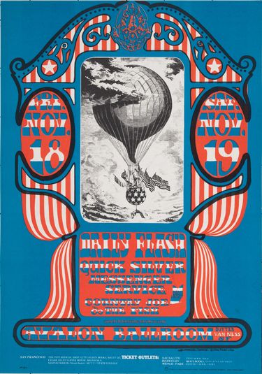 Balloon (Daily Flash, Quicksilver Messenger Service...Avalon Ballroom, San Francisco, California 11/18/66-11/19/66)