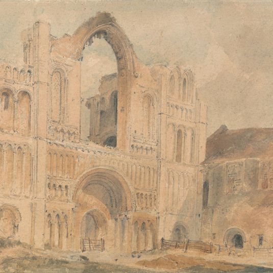Castle Acre Priory, Norfolk, West Front