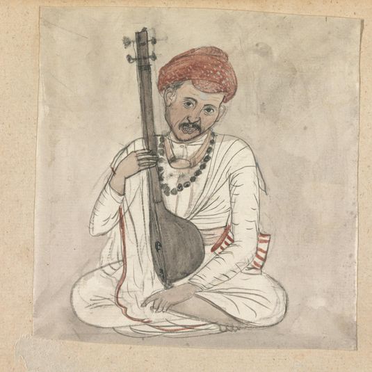 Man with a Stringed Instrument
