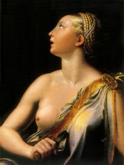 Lucrecia romana (Parmigianino)