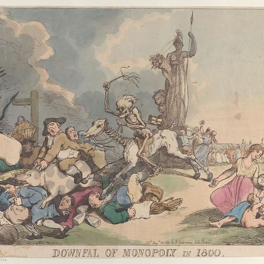 Downfall of Monopoly in 1800