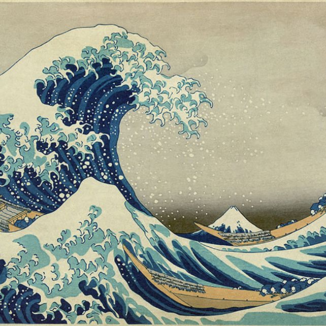 Katsushika Hokusai - The Great wave off the coast of Kanagawa Smartify Editions