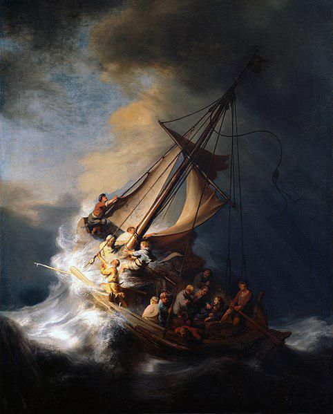 Tempestade no mar da Galileia