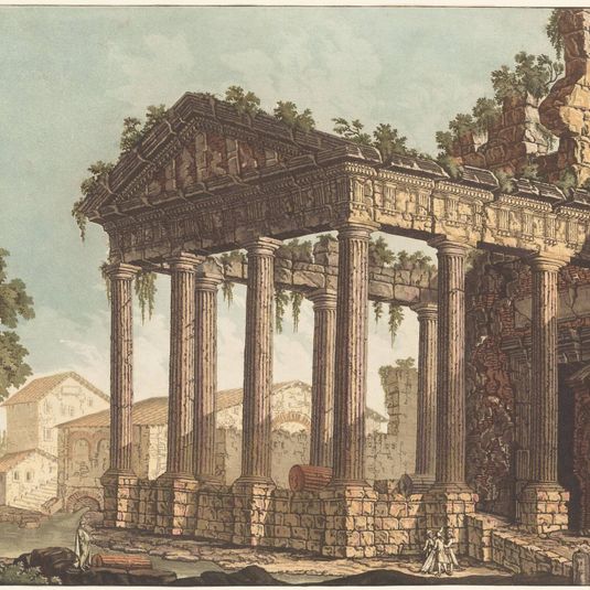 The Temple of Hercules at Cori