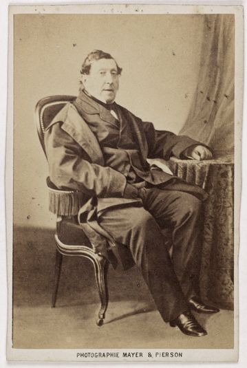 Portrait de Gioachino Rossini (1792-1868), (compositeur)