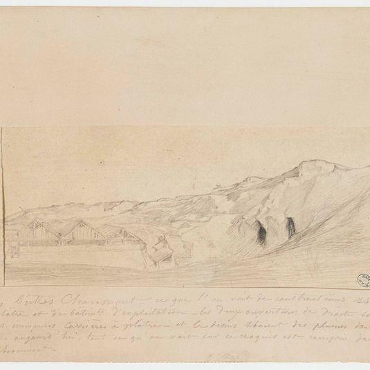 Les Buttes Chaumont en 1830