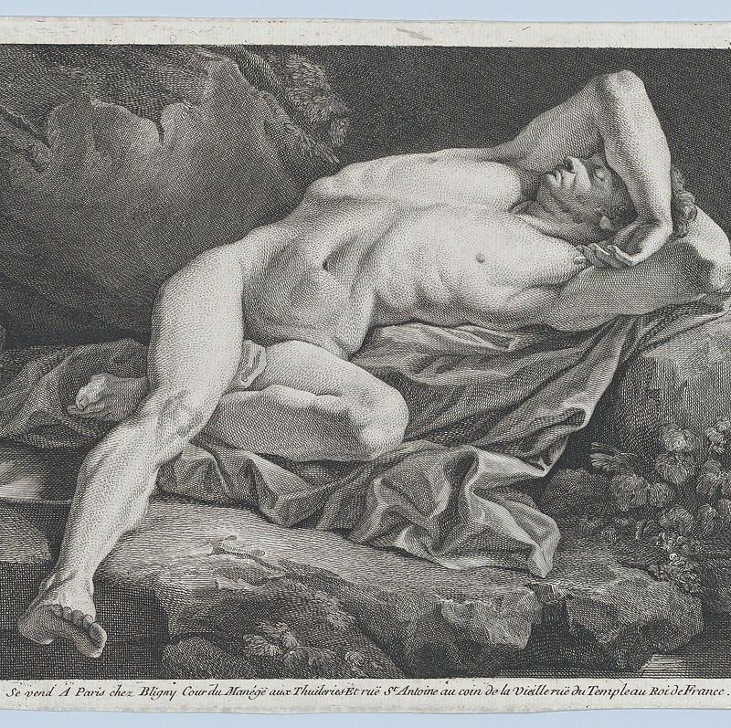Study of Male Nude