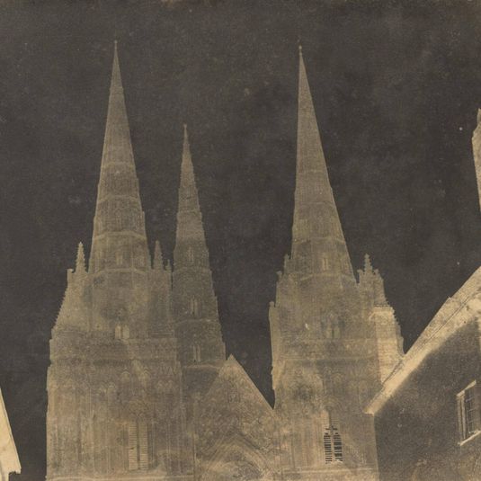 Study of the Spires of Lichfield Cathedral