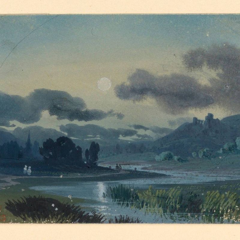 Landscape at Nightfall