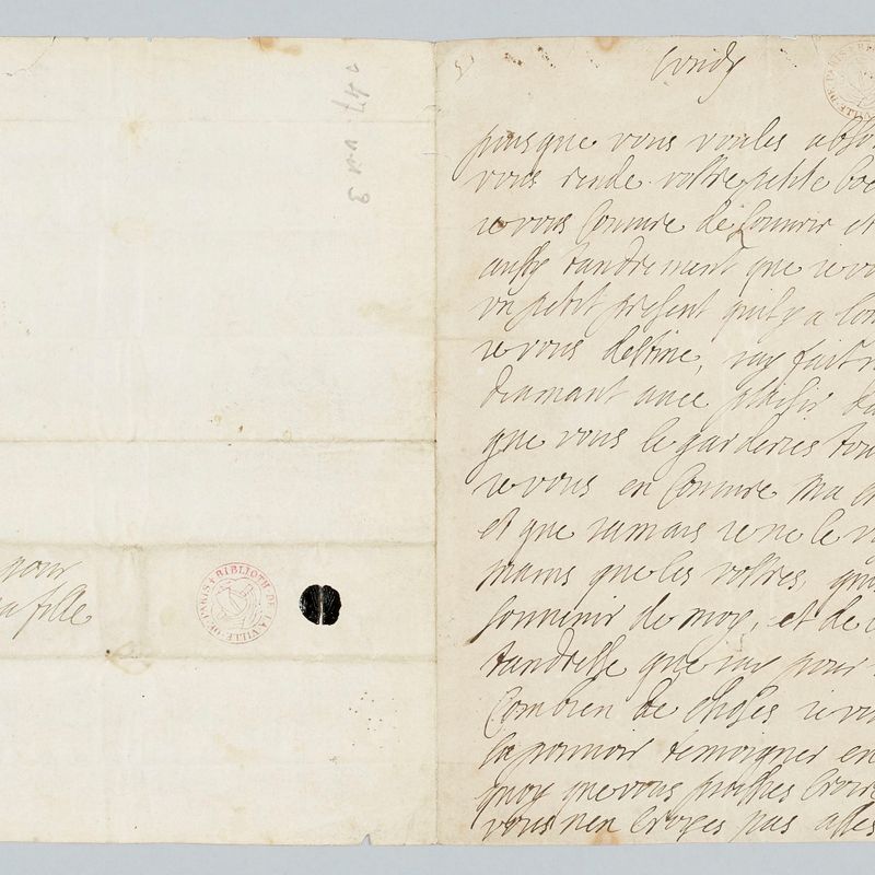Lettre de la marquise de Sévigné à Madame de Grignan, sa fille, le 2 février 1671