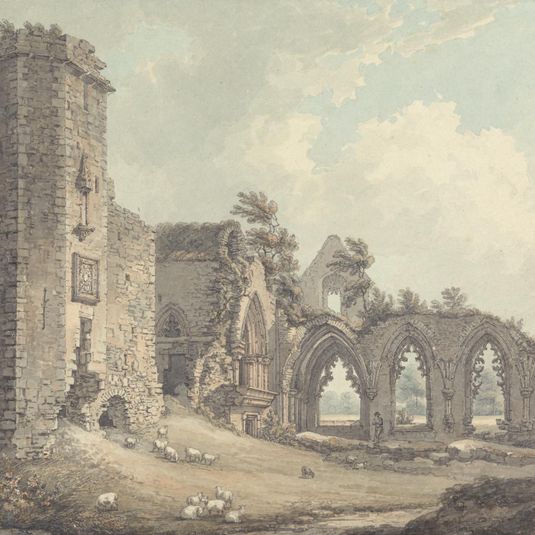 The Ruins of the College of Lincluden, Near Dumfries