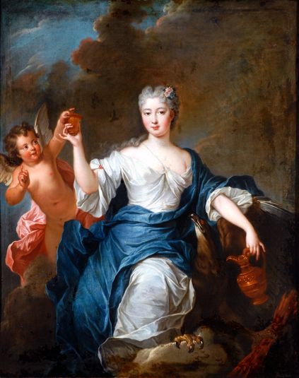 Lady of the Time of Louis XV Dressed as Hebe