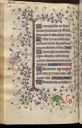 Hours of Charles the Noble, King of Navarre (1361-1425): fol. 39v, Text