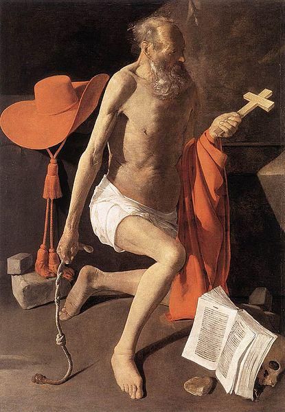 Saint Jerome at Prayer (La Tour)