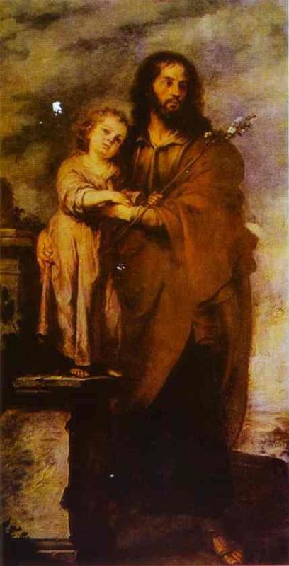 Joseph with Infant Chris