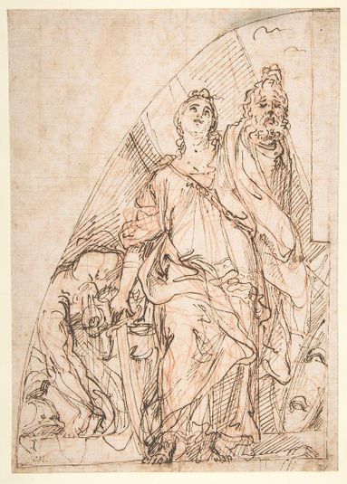 Judith Holding up the Head of Holofernes