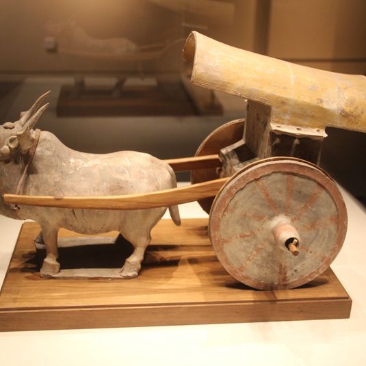 Northern Qi Pottery Ox Cart