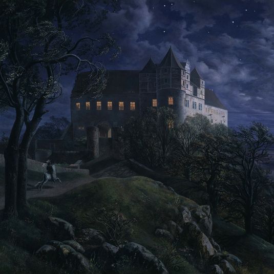 Burg Scharfenberg at Night