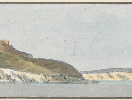 Dunmose, West by North (one of five drawings on one mount)