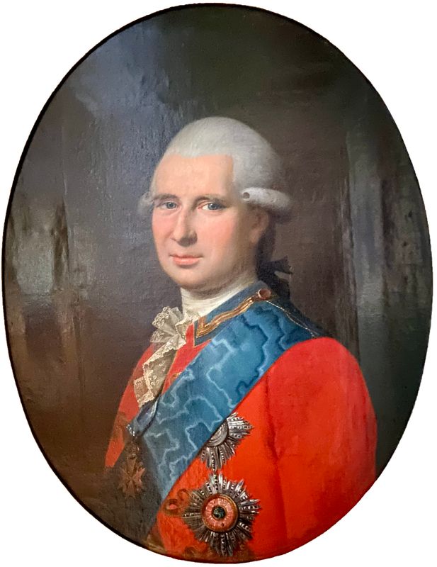 Count Carl of Hesse-Kassel, 1744-1836, father-in-law of King Frederik VI, Field Marshal, Governor of the Duchies