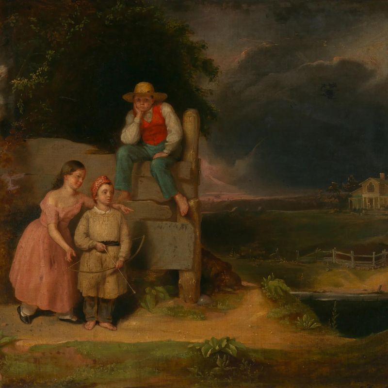Children in a Storm