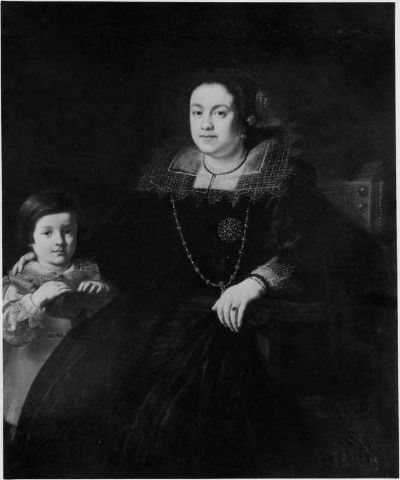 Portrait of a Woman and Her Son