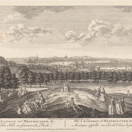 A View of London and Westminster from One-Tree Hill in Greenwich Park