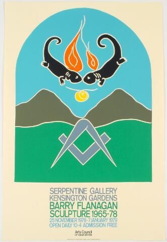 Poster Serpentine Gallery, London