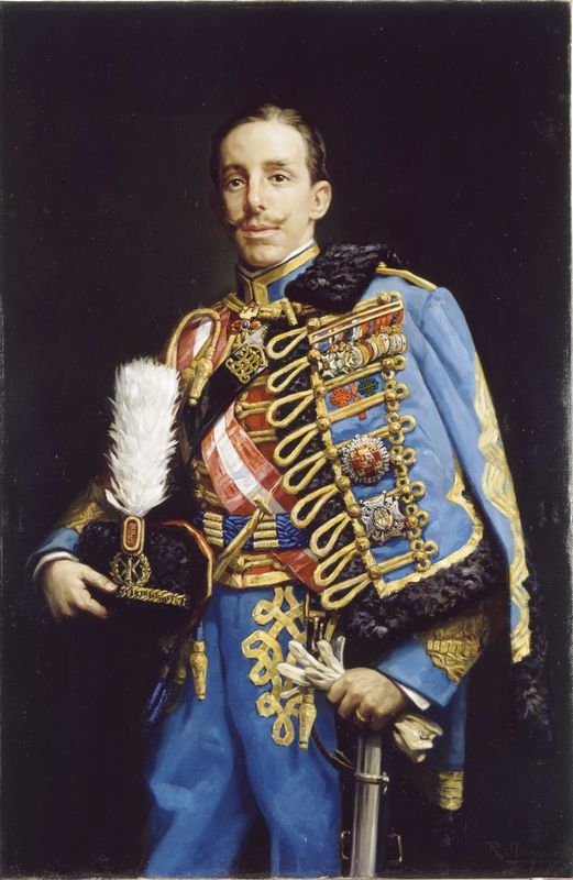 El rey Alfonso XIII de España