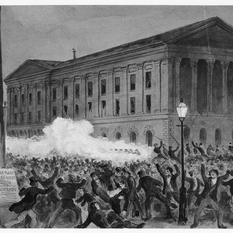 Astor Place Riot, 1849