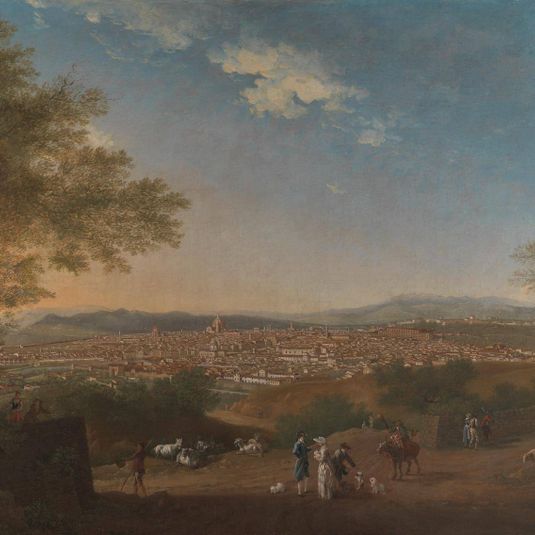 A Panoramic View of Florence from Bellosguardo