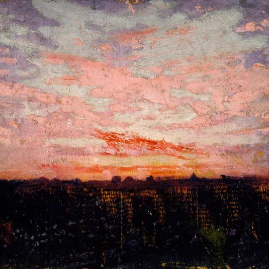 Sunrise or Sunset, study for book, Concealing Coloration in the Animal Kingdom