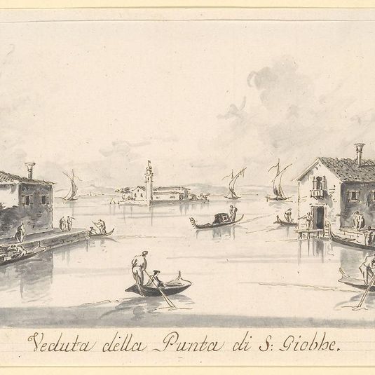 The Punta di San Giobbe, with the Island of San Secondo in the Distance