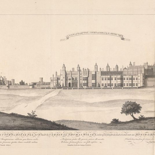 A View of Hampton Court as finished by K. Henry VIII, Outer Western Suburb