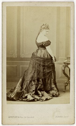 Portrait de la duchesse de Mouchy, née Anna Murat (1841-1924), deuxième fille de Lucien Murat.