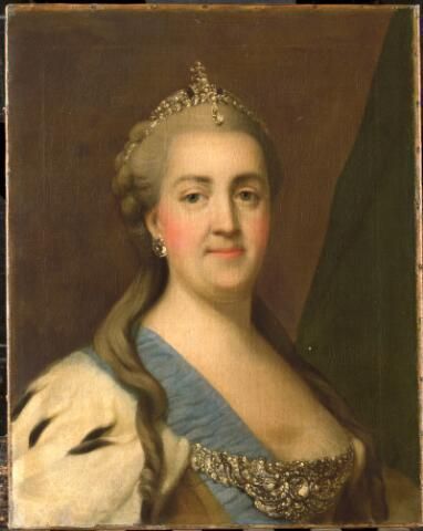 Catherine II (1729-96). Keizerin van Rusland
