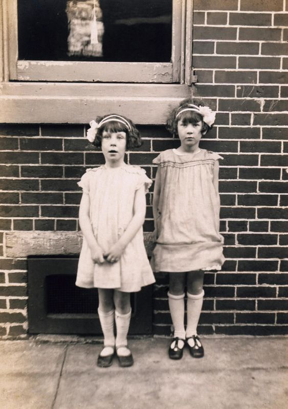 Two Girls, Kensington, Philadelphia