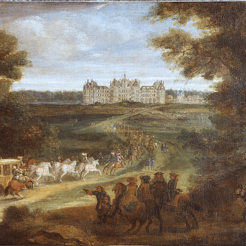 Arrival of Louis XIV to Chambord