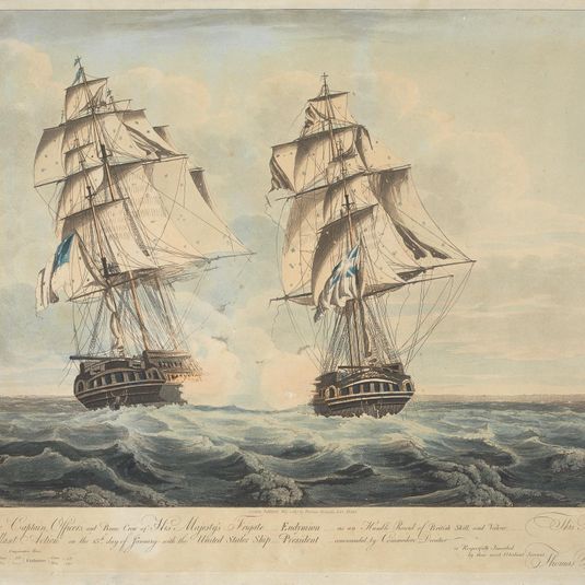 His Majesty's Frigate "Endymion"...