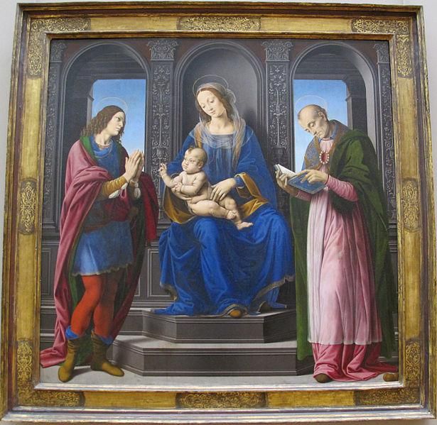 La Vierge et l'Enfant entre saint Julien et saint Nicolas de Myre