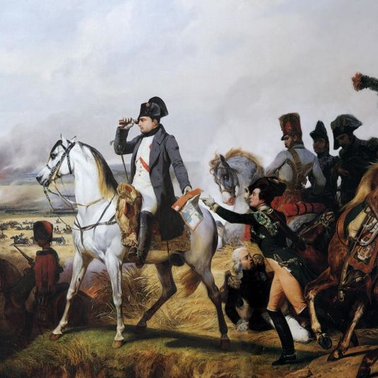 The battle of Wagram in 1809