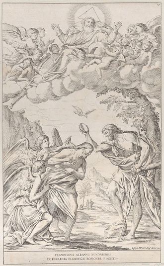 Plate 8: the Baptism of Christ