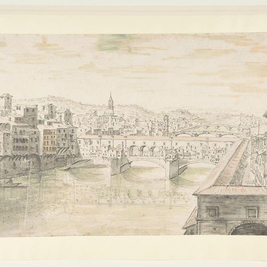 View of the Ponte Vecchio, Florence