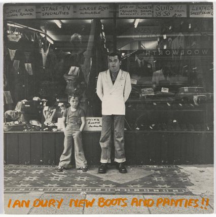 Album cover for Ian Dury, New Boots and Panties!!