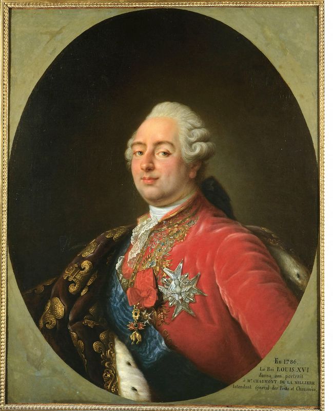 Portrait de Louis XVI (1754-1793), roi de France