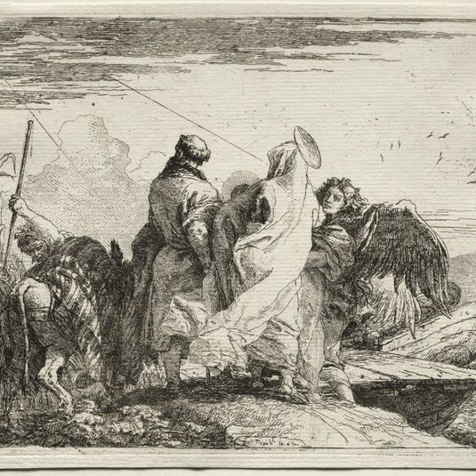 Flight into Egypt:  The Holy Family Leaving the Shore
