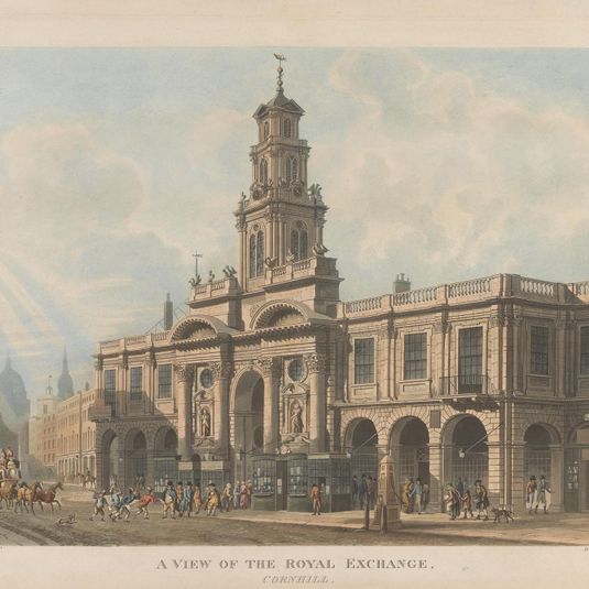 A View of the Royal Exchange
