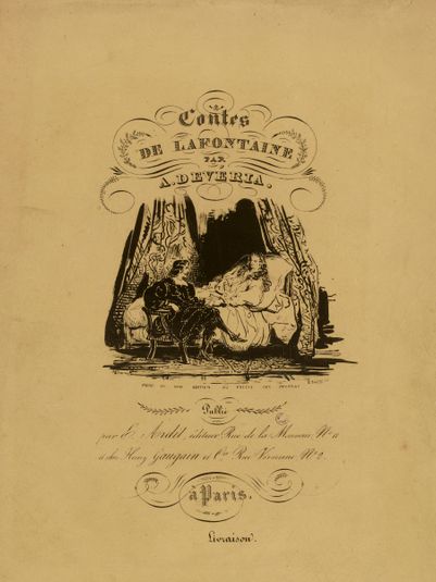 Album Contes de La Fontaine : couverture